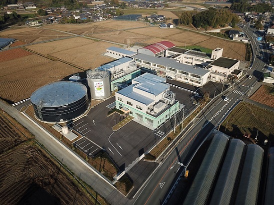 「バイオマスセンター全景(旧山川南部小学校)」